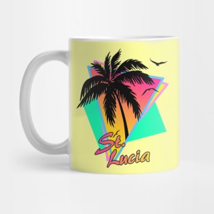 St. Lucia Cool 80s Sunset Mug